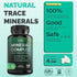 Premium Blend of 52 Trace Minerals Complex with Essential Minerals in Chelated Form – All Natural and 100% Organic - 120 Capsules - Full Spectrum Ionic Mineral Blend - Safe for Women and Men