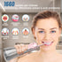 molux 320ML IPX8 Water Dental Flosser Pick for Teeth Portable Oral Irrigator Rechargeable Travel Irrigation Cleaner