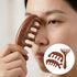 Trinkrittey 3 Pcs Wooden Head Scalp Massager Comb Hair Gua Sha Comb Wooden Hair Brush Head Massage Tool Hairs Scrubber