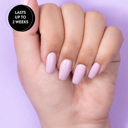 Sensationail Gel Nail Polish - Smell the Roses, At Home Quick-Cure Polish, Glossy, Long-Lasting, Lasts Up to 2 Weeks