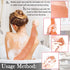 3 Pcs African Exfoliating Net Sponge, Bathing Shower Cloth Kit for Back, Body, Face - Brown