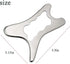 Mikako Stainless Steel Scraping Gua Sha Tools Massage Tool, Muscle Scraper Tool, IASTM Massage Tools for Relaxing Soft