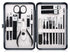 Professional Stainless Steel Nail Clipper Kit - 18pcs Travel & Grooming Set with Luxurious Case