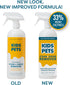 KIDS 'N' PETS Instant All-Purpose Stain & Odor Remover - 27 fl oz, Non-Toxic & Child Safe, Multi-Color