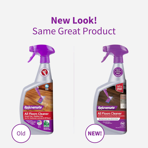 Rejuvenate High Performance All-Floors Cleaner: No Bucket Needed, Powerful PH Balanced Shine, 32oz