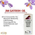 bonballoon Pure & Natural Ink Saffron Oil, Cold Pressed El Hawag, Perfect for Face, Body, and Hair (1 oz / 30 ml).