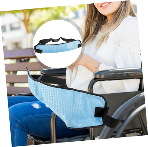 Adjustable Bed Guardrail for Elderly - Breathable Safety Belt Accessory