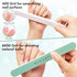 Makartt Nail Buffer Block - 400 6000 Grit Buffers and Shiners for Natural Acrylic Fingernails, 10 Pcs Kit