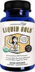 Legendairy Milk Liquid Gold Lactation Support, Supplement with Organic Goats Rue, Milk Thistle, 60 Count