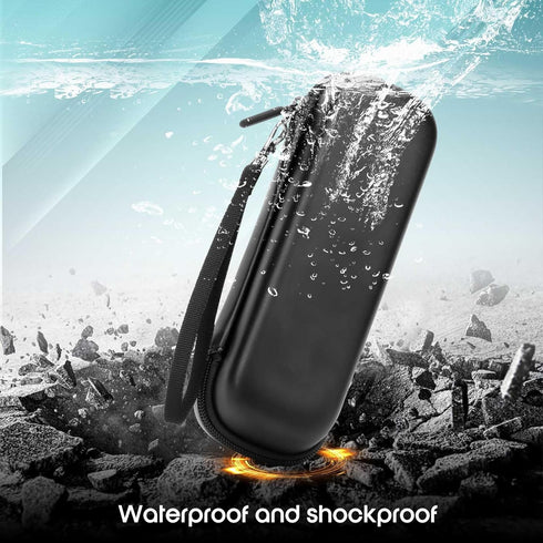 Toothbrush Travel Case Compatible with Oral-B Pro 1000 3000 5000 7000 7500 9600, Black/Gray