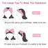 6 Pcs Spa Headband, Soft Coral Fleece Makeup Headband, Face Wash Headband for Shower Skin Care Yoga