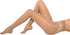 Healthweir Sheer Compression Pantyhose for Women, 15–20 mmHg Graduated Support, Reinforced Toe & Heel (3, Black)