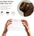 KKTech Pack of 15 Hair Nets, Invisible Elastic Edge Mesh, 50cm (Coffee)