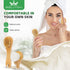 Premium Dry Brushing Body Brush Set, 5 Pack for Lymphatic Drainage & Cellulite Treatment