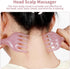 WY LIGHTING LEVEL 2Pcs Head Massager Manual Hair Scalp Massager Gua Sha Five Claw Massage Tool Comb Portable Handheld
