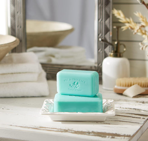 Pre de Provence Artisanal Soap Bar, Enriched with Organic Shea Butter, Natural French Skincare, 8.8 Ounce, Jade Vine