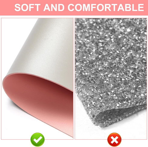 Makeup Mat for Vanity, Waterproof and Dust-Resistant Desk Protection, Ideal for Makeup Tables (15.7"X31.5", Pink)
