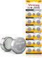 Vtreneg 10 Pack 364 SR621SW Watch Battery 363 164 AG1 1.55V Silver Oxide