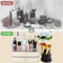 Makeup Organizer with 2 Drawers - Cosmetics Organizer for Bedroom and Bathroom Vanity, Large Capacity Storage Box