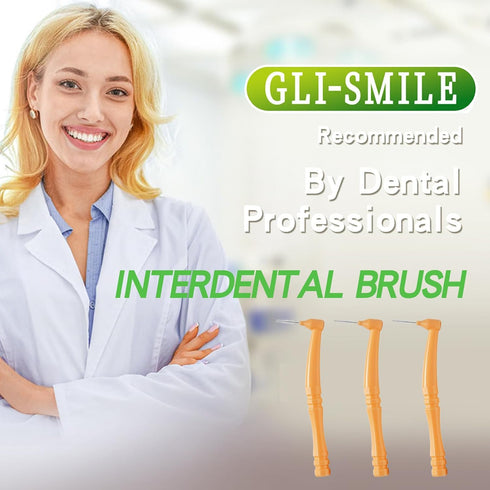 36 PCS Interdental Brushes Angle, Angled Dental Brush Picks for Deep Cleaning, Orthodontic Brushes for Braces