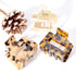 Tortoise Shell Ponytail Cuffs, Elastic Hair Band Hair Tie, Leopard Design for Women Girls, Pack of 3