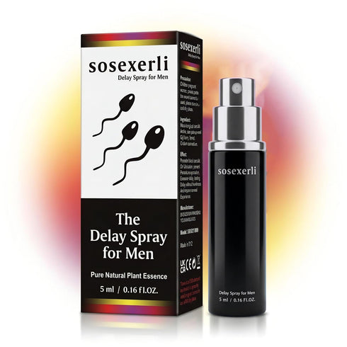 sosexerli Delay Spray for Men Practice-Tested to Help You Last Longer. Enhanced Sensation
