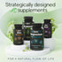 Prebiotic Fiber Supplement 5-in-1 Capsules - Daily Soluble Fiber Formula for Gut Support, 120 Caps