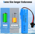 HaiNXC 2 Pack 3.7V 800mAh DC Li-ion Rechargeable Battery for Toy Car, Double Sided RC Stunt Car, Small RC Boat