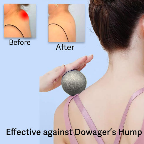 Plantar Fasciitis Relief Massage Ball - Lacrosse Ball, Foot Massage Roller & Myofascial Release Ball for Foot Pain