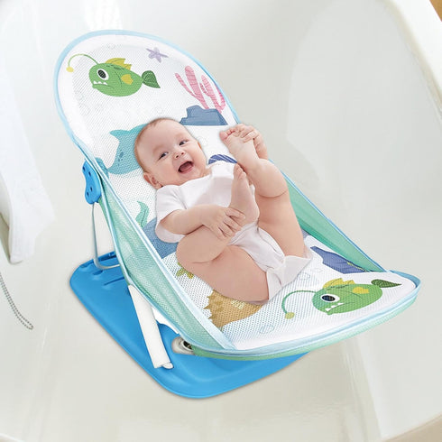 Generic Counter Foldable Toddler Bather - Bathtub Foldable Toddler Bath Bather Seat | Foldable Baby Bather with Bath