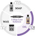 CLARK'S Cutting Board Oil - Food Grade Mineral Oil with Lavender & Rosemary Extracts - 12oz