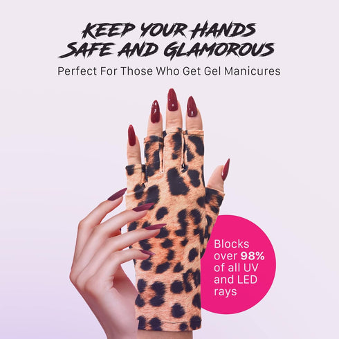 ManiGlovz UV Protection Nail Gloves for Women, Stylish and Comfortable