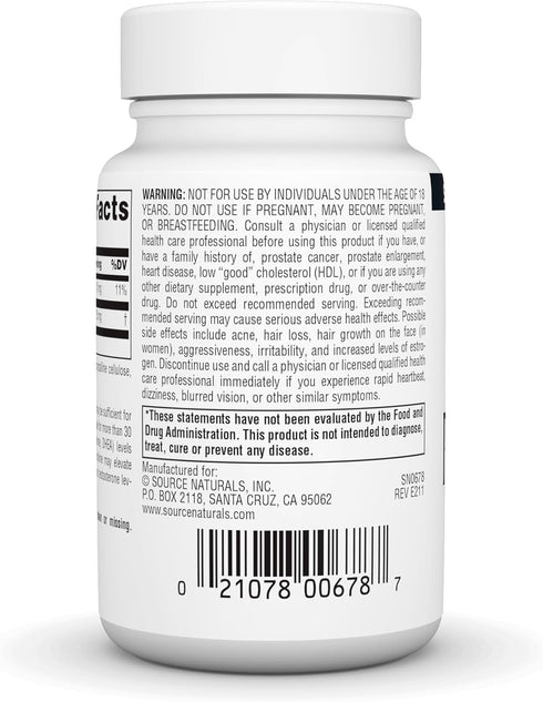 Source Naturals Pregnenolone 25mg - 120 Tablets