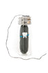 Knotty Floss Biodegradable Bamboo Charcoal No Knot Floss, Eco-friendly Vegan in Refillable Glass Jar