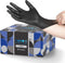 Hand-E Touch Black Nitrile Disposable Gloves, Latex Free for BBQ, Tattoo, Cooking, Mechanic
