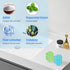NIDONE 20Pcs 13ml Mini Mouthwash, Individual Portable Mouthwash, Disposable Alcohol-Free Home Essentials, Mint+Jasmine