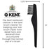 Kent Hair Brush Cleaning Tool, Rake for Removing Hair and Dandruff from Brushes, Combs & Grooming Tools
