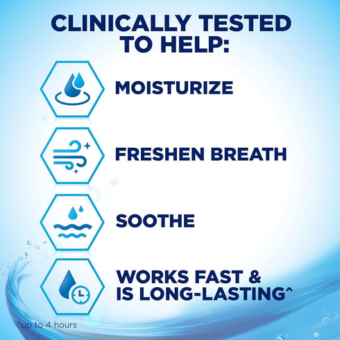 Biotene OralBalance Moisturizing Gel, Flavor-Free, Alcohol-Free, for Dry Mouth, 1.5 oz, Pack of 3