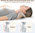 Neck and Shoulder Relaxer with Upper Back Massage Point, Cervical Traction Device Neck Stretcher for TMJ Pain Relief