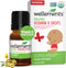 Wellements Baby Organic Vitamin D Drops – Certified Liquid Vitamin D3 for Infants & Toddlers (0.15 Fl Oz)