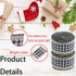 2 Rolls Buffalo Plaid Ribbons, 8 Yards Each, 2" Wide Wired Edge Gingham Fabric for Gift DIY Bows
