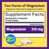 InnovixLabs Advanced Magnesium Capsules - 150 Ct, 210 mg - Chelated Magnesium Glycinate and Malate for Relaxation
