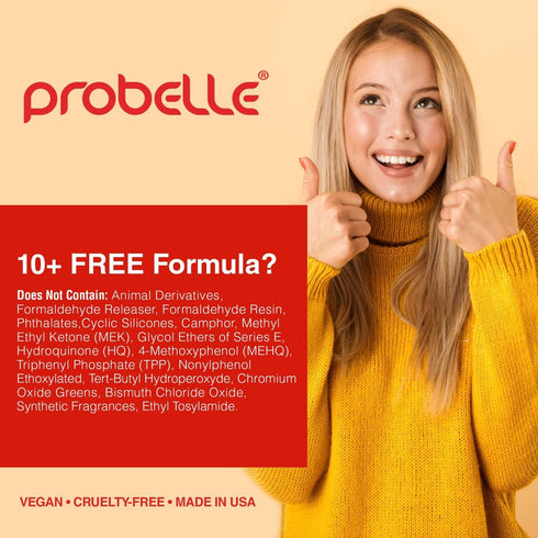 Probelle Hydrating Base Coat for Dry Nails - Instant Moisturizer, Extends Polish Life