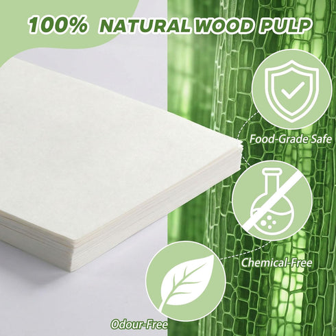 Ultra Absorbent Kitchen Paper Towels,Natural Wood Pulp Strong Absorbent Sheets for Fruits,Vegetables,Seafood,Raw