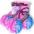 Loofah Sponge Bath Sponge - 4 Pack for Women and Men (Blue Pink Combine)