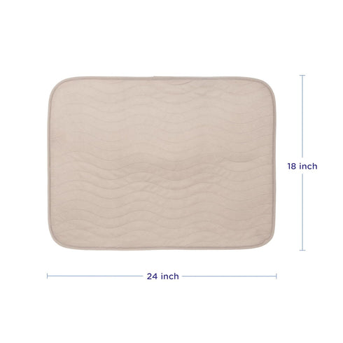 Pack 4 Ubbi Washable Underpads, Waterproof Reusable Heavy Absorbency Incontinence Pads for Kids, Adults, Elderly