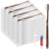 Disposable Toothbrushes with Toothpaste, Travel Toothbrush Kit, Individually Packaged, Brown, with Floss
