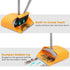 TreeLen Stand Up Broom and Dustpan Set for Home Cleaning, Efficient Cleaning Tools