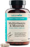 NatureWise Multivitamin for Women with Organic Whole Foods & Natural Minerals - 60 Capsules for Immunity & Stress