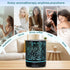 Office,300ML Essential Oil Diffuser Metal Aromatherapy Oil Diffusers for Large Room,Maple Leaf Pattern Ultrasonic Cool